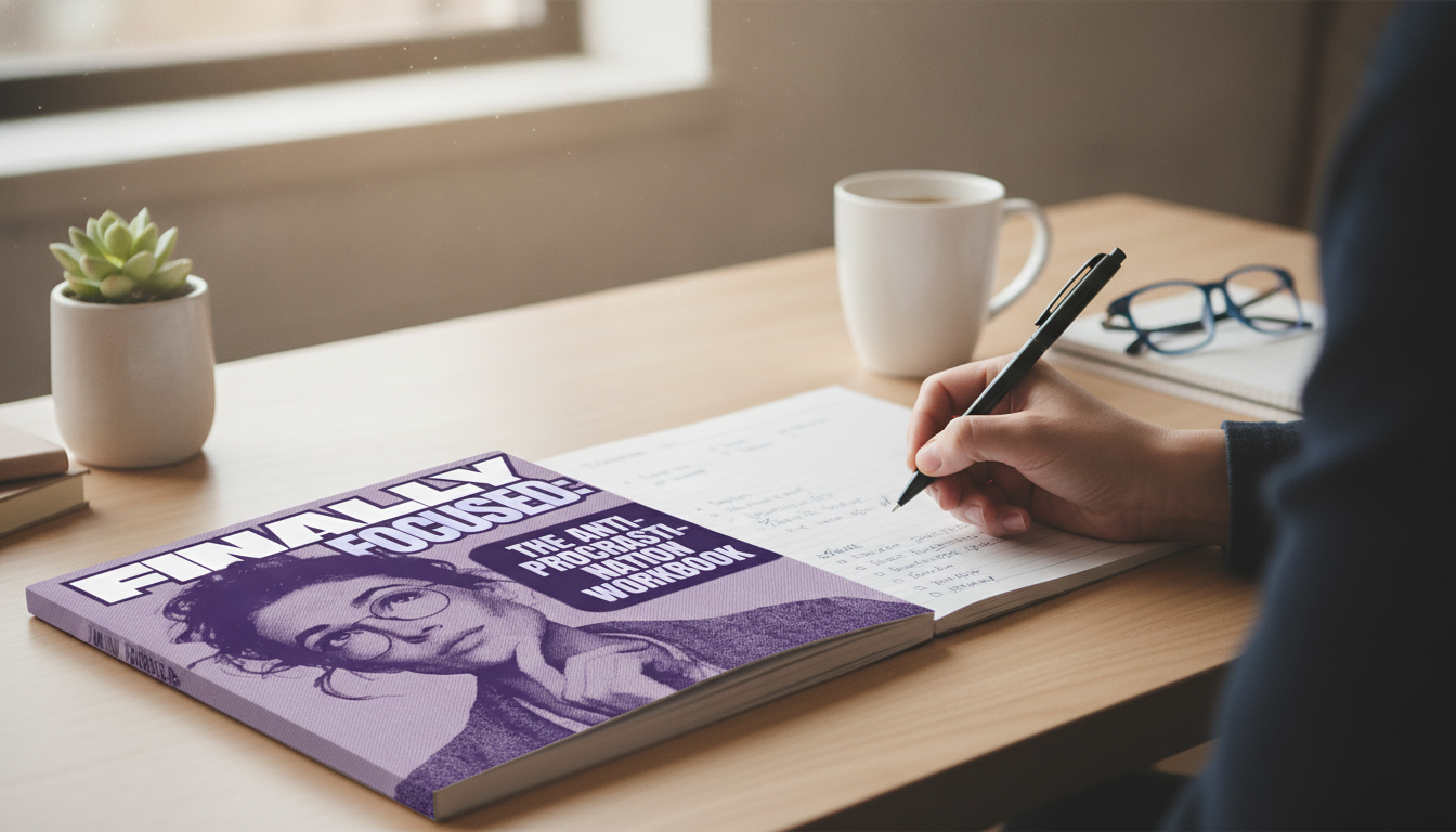 Finally Focused Workbook: Beat Procrastination Fast